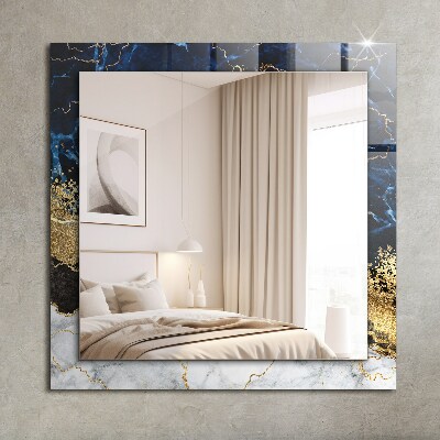 Decorative mirror Abstract marble