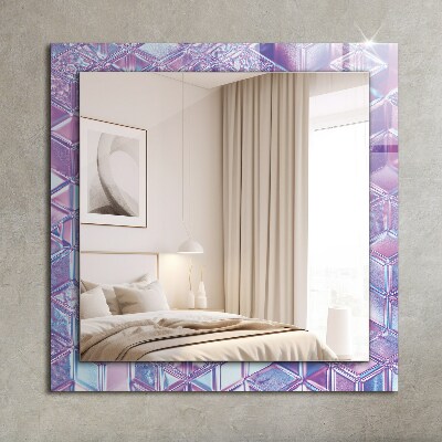 Printed mirror Transparent colorful cubes