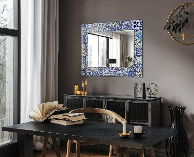 Decorative mirror Colorful mosaic tiles