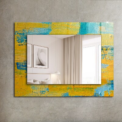 Decorative mirror Abstract oil painting