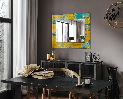 Decorative mirror Abstract oil painting