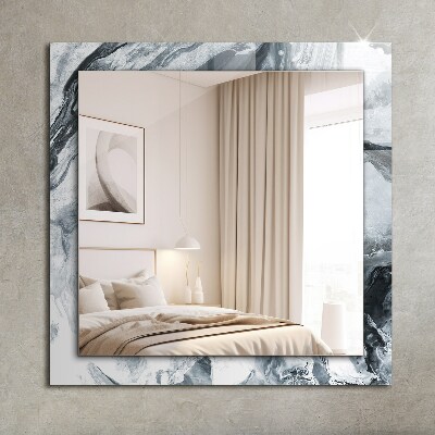Decorative mirror Abstract painting composition