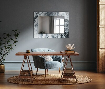 Decorative mirror Abstract painting composition
