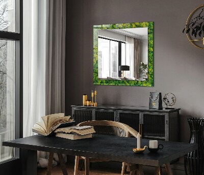 Wall mirror design Green Moss