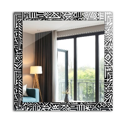 Decorative mirror Geometric pattern