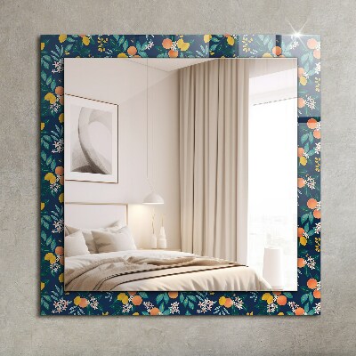 Decorative mirror Flowers and fruits