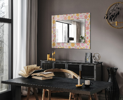 Decorative mirror Floral pattern