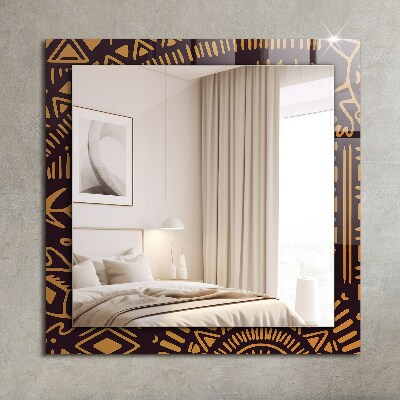 Decorative mirror Ethnic pattern
