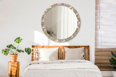 Round decorative wall mirror Dream of fairyland