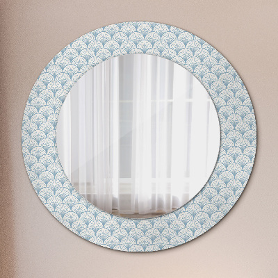 Round decorative wall mirror Retro japanese