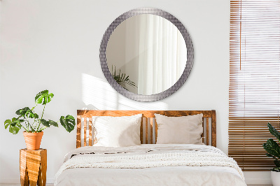 Round mirror decor Geometric dots pattern