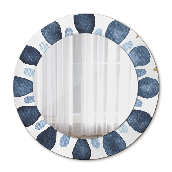 Round mirror decor Moon mandala