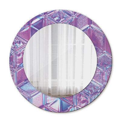 Round decorative wall mirror Abstract surreal