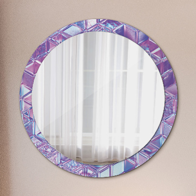 Round decorative wall mirror Abstract surreal