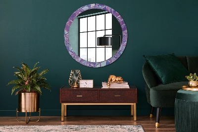 Round decorative wall mirror Abstract surreal