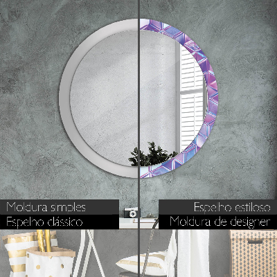 Round decorative wall mirror Abstract surreal