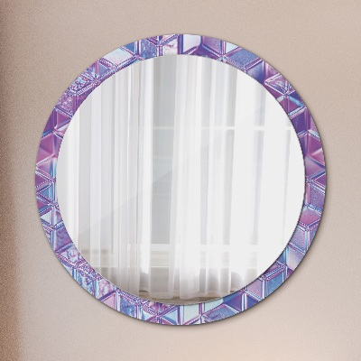 Round decorative wall mirror Abstract surreal