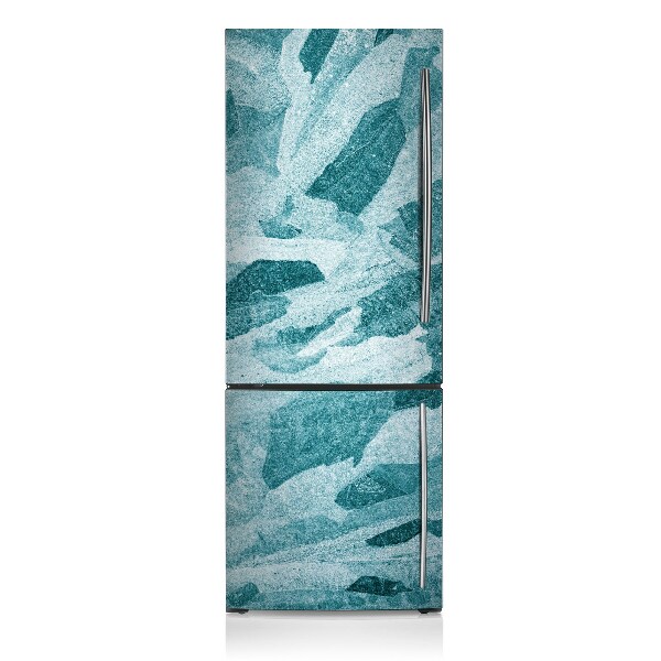 Decoration refrigerator cover Abstract blue