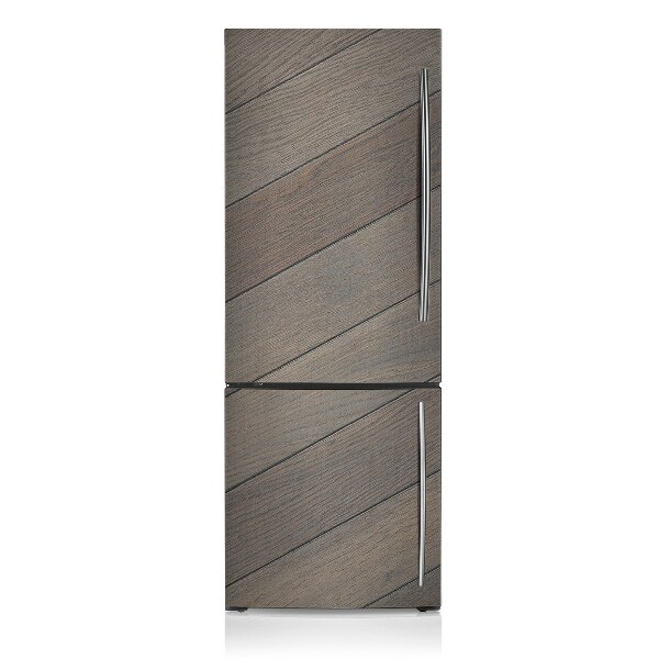 Decoration refrigerator cover Brown parquet