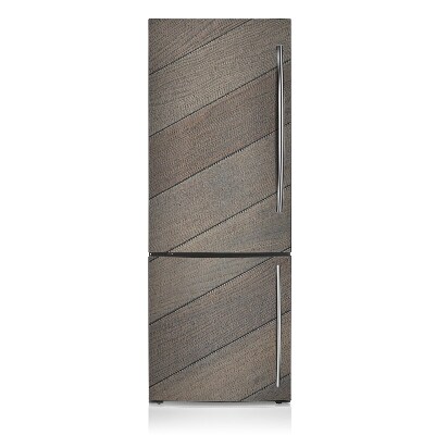 Decoration refrigerator cover Brown parquet