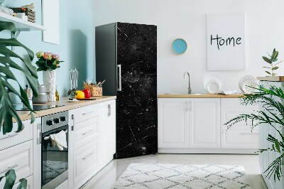 Decoration refrigerator cover Black abstraction