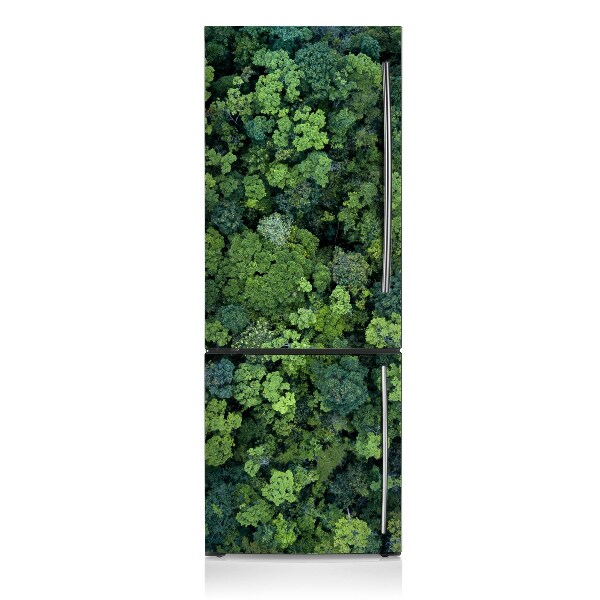 Decoration refrigerator cover Forest in the mountains