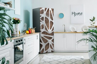 Decoration refrigerator cover Abstract wood