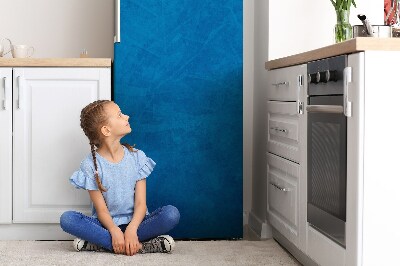 Decoration refrigerator cover Blue background