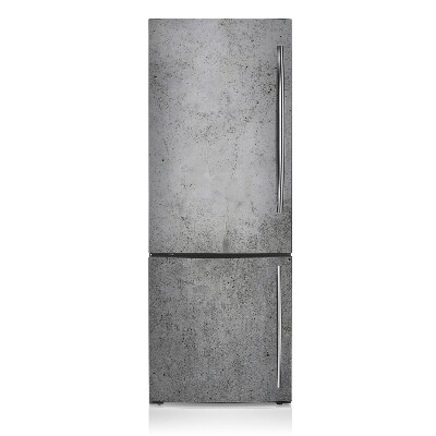 Decoration refrigerator cover Gray concrete theme