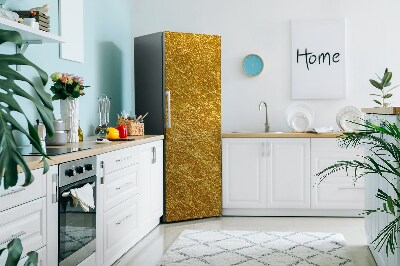 Decoration refrigerator cover Golden texture