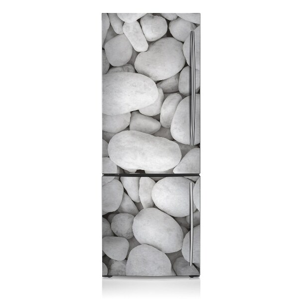 Decoration refrigerator cover White stones