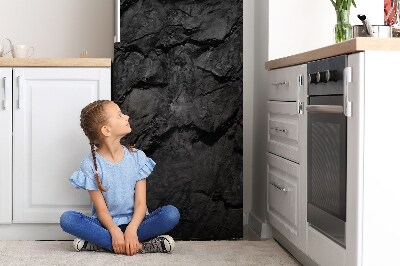 Decoration refrigerator cover Coal dark motif