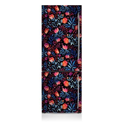 Magnetic refrigerator cover Floral pattern