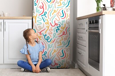 Decoration refrigerator cover Calligraphy