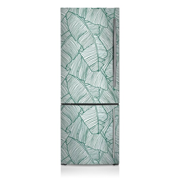 Decoration refrigerator cover Water leaves