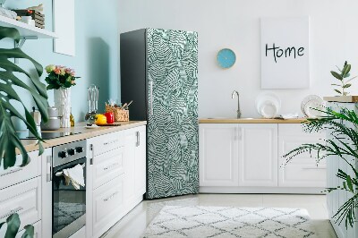 Decoration refrigerator cover Water leaves