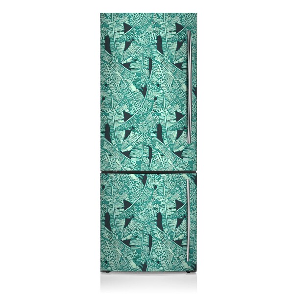 Decoration refrigerator cover Exotic palm trees