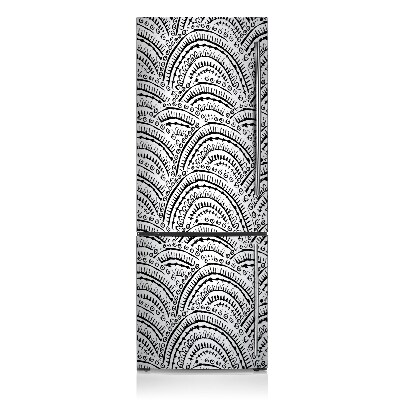 Magnetic refrigerator cover Abstract pattern