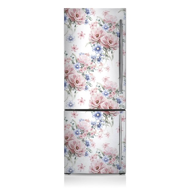 Decoration refrigerator cover Filigree bouquet