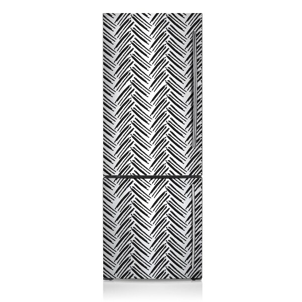 Magnetic refrigerator cover Flackl pattern