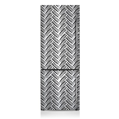 Magnetic refrigerator cover Flackl pattern