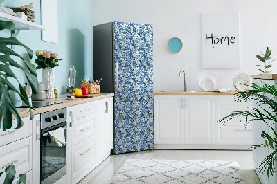 Magnetic refrigerator cover Butterflies in tropics