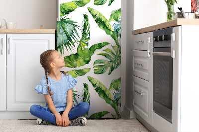 Decoration refrigerator cover Botanical theme