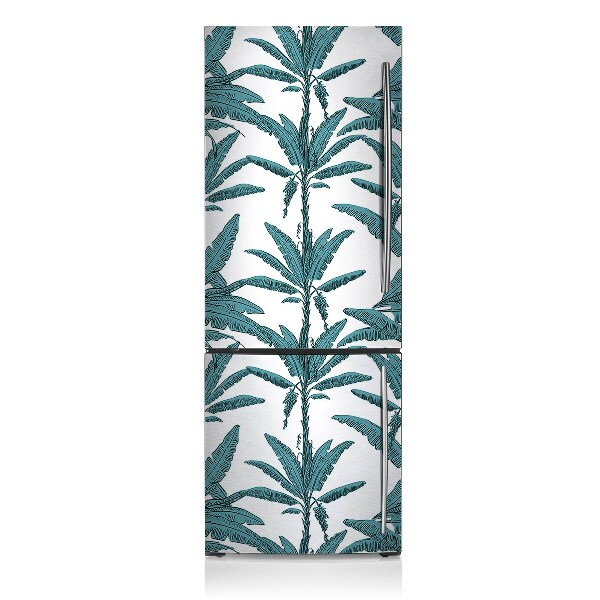 Decoration refrigerator cover Palm branches