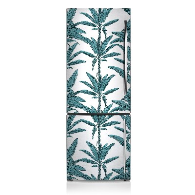 Decoration refrigerator cover Palm branches