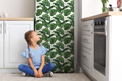 Magnetic refrigerator cover Monstera