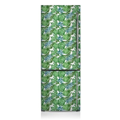 Magnetic refrigerator cover Monstera