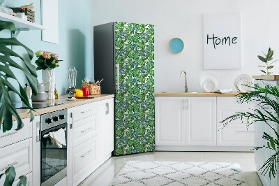 Magnetic refrigerator cover Monstera