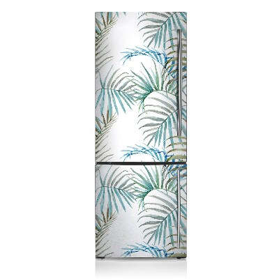 Decoration refrigerator cover Tropical leaves