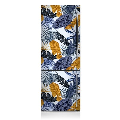 Decoration refrigerator cover Palm leaves